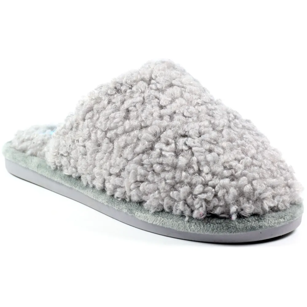 Lunar Shoes Babouche Gris Muscat- Chaussons En Coffret Cadeau | A Enfiler
