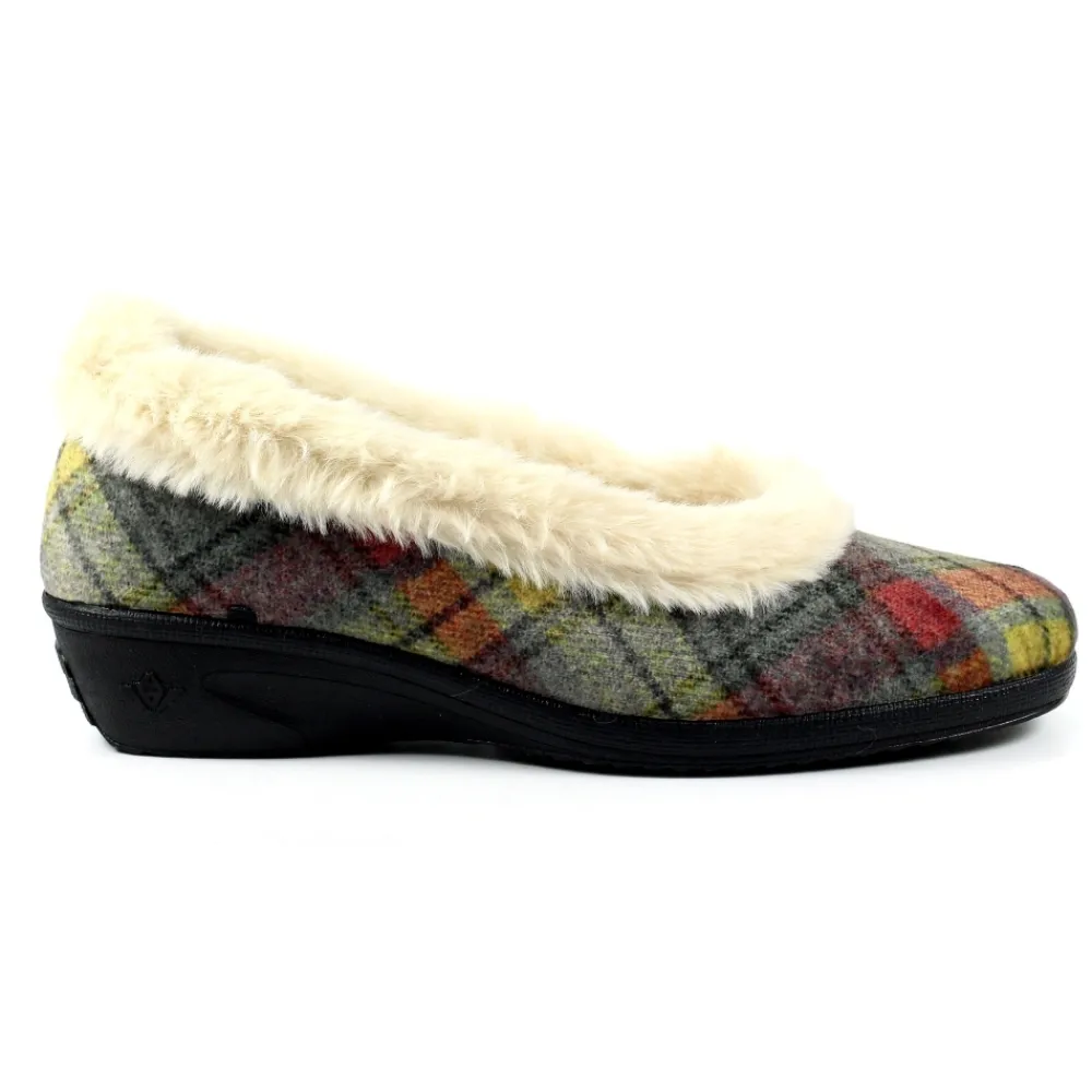 Lunar Shoes Babouche Hoxton Grise- A Enfiler