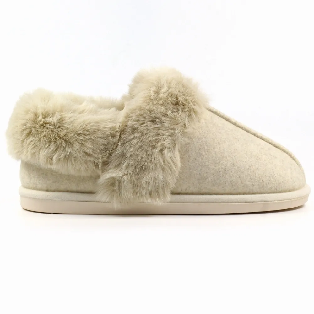 Lunar Shoes Chausson beige Ember ii- Chaussons En Coffret Cadeau | Bottine